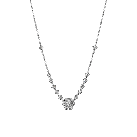 تكبير {0}Chopard - قلادة ألماس لور دو ديامون 81A106-1001    عرض خلفي مسطح مغلق ومنحني
