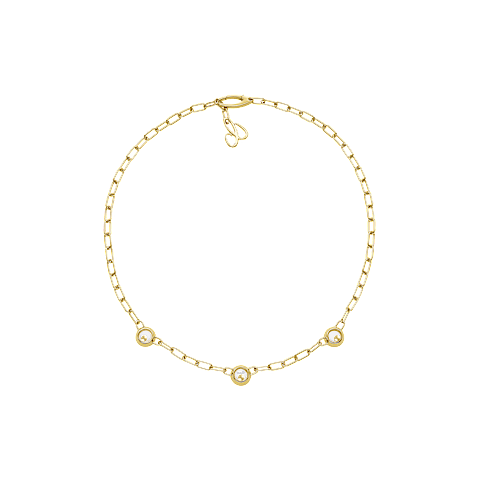 تكبير {0}Chopard - قلادة ألماس هابي دايموندز آيكونز 81A117-0101    عرض خلفي مسطح مغلق ومنحني