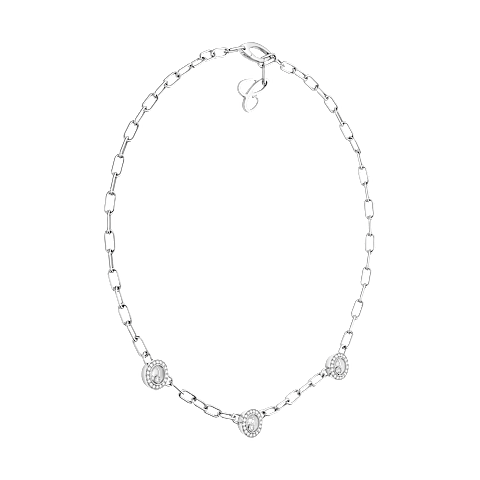 تكبير {0}Chopard - قلادة ألماس هابي دايموندز آيكونز 81A117-1221  عرض 3/4