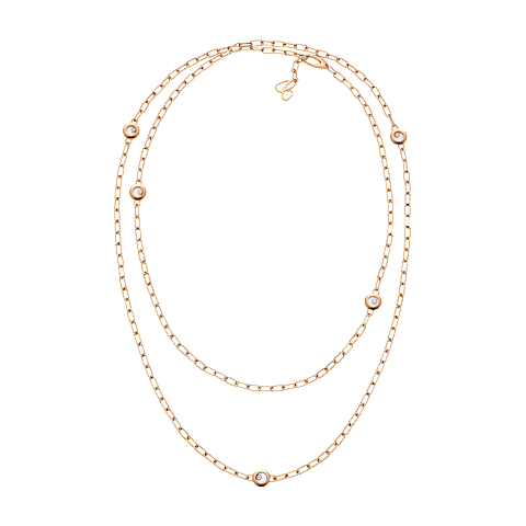 تكبير {0}Chopard - قلادة ألماس هابي دايموندز آيكونز 81A117-5001  عرض 3/4