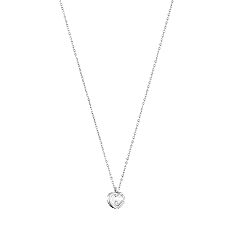 Enlarge Chopard - Diamond Necklace Happy Diamonds Icons 81A192-1001  3/4 view