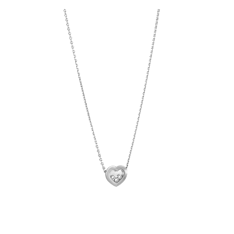 Enlarge {0}Chopard - Necklace Happy Diamonds Icons 81A611-1001  3/4 view