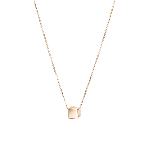 Enlarge {0}Chopard - Necklace Ice Cube Be Cube 81A661-5001  3/4 view