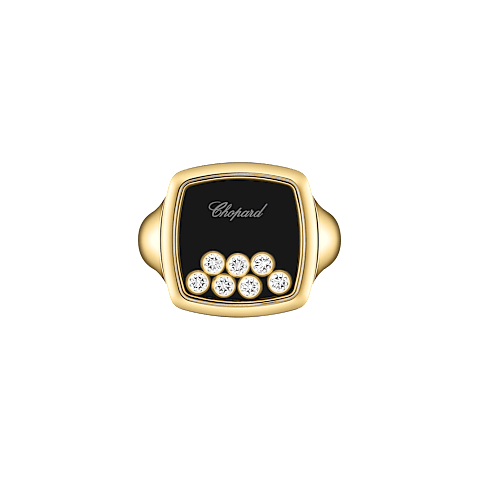 Agrandir Chopard - Bague Happy Diamonds Heritage @82A210-0000  Vue de face
