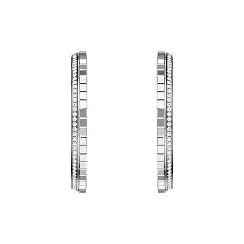 Enlarge {0}Chopard - Diamond Earrings Ice Cube 837008-1002   front view