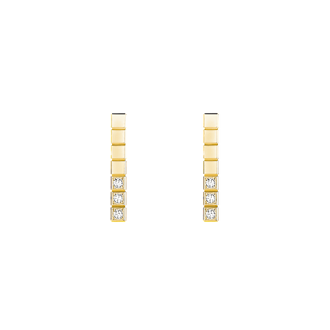 Enlarge {0}Chopard - Diamond Earrings Ice Cube 837702-0002   front view