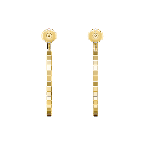 Enlarge {0}Chopard - Earrings Ice Cube 837702-0007    back view