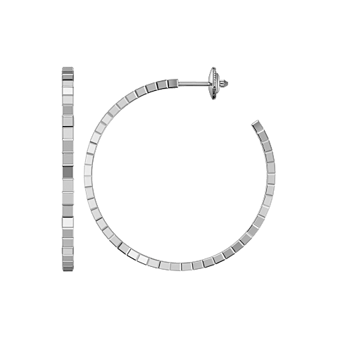 Enlarge {0}Chopard - Earrings Ice Cube 837702-1007  front & side view