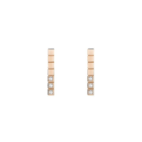 Ingrandisci {0}Chopard - Orecchini Diamanti Ice Cube 837702-5002   Vista frontale