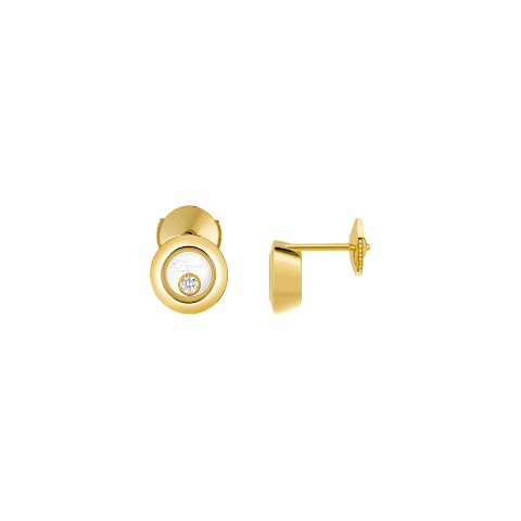 Vergr&ouml;&szlig;ern {0}Chopard - Diamant Ohrringe Happy Diamonds Icons 83A017-0001  Vorder- und Seitenansicht