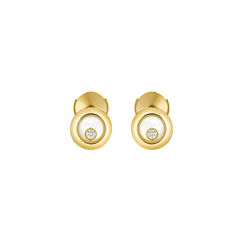 Vergr&ouml;&szlig;ern {0}Chopard - Diamant Ohrringe Happy Diamonds Icons 83A017-0001   Vorderansicht