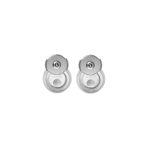Vergr&ouml;&szlig;ern {0}Chopard - Diamant Ohrringe Happy Diamonds Icons 83A017-1201    R&uuml;ckansicht