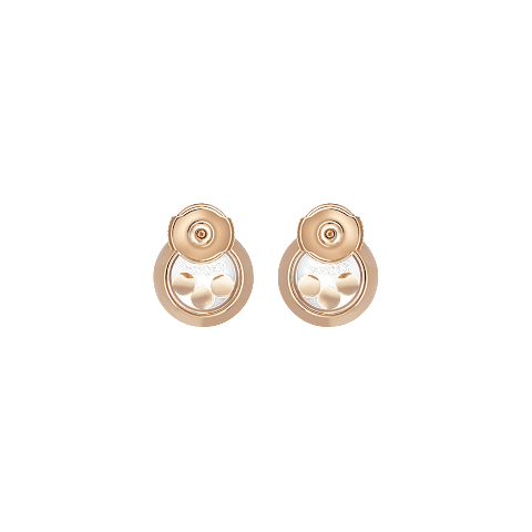 Vergr&ouml;&szlig;ern {0}Chopard - Diamant Ohrringe Happy Diamonds Icons 83A018-5001    R&uuml;ckansicht