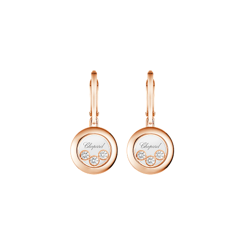 Vergr&ouml;&szlig;ern {0}Chopard - Ohrringe Happy Diamonds Icons 83A018-5301   Vorderansicht
