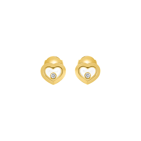 Ingrandisci {0}Chopard - Orecchini Diamanti Happy Diamonds Icons 83A054-0001   Vista frontale