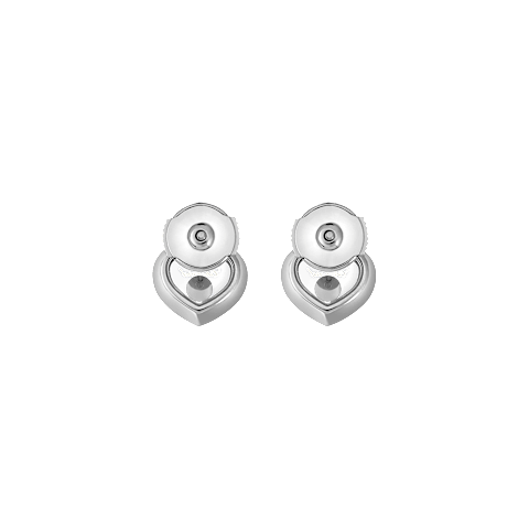 Enlarge {0}Chopard - Diamond Earrings Happy Diamonds Icons 83A054-1001    back view