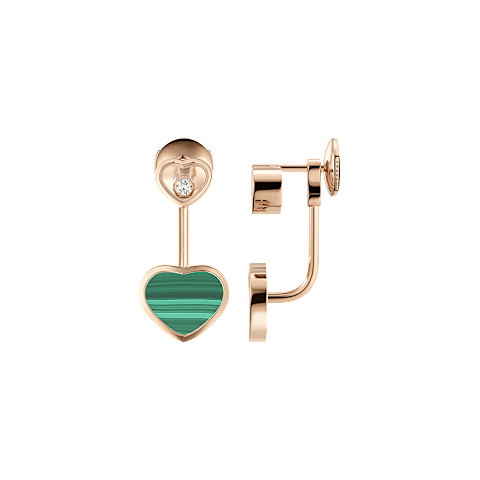 Enlarge {0}Chopard - Earrings Happy Hearts 83A082-5102  front & side view