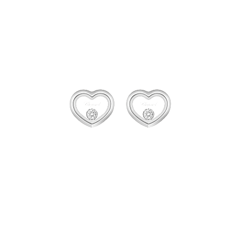 Enlarge Chopard - Earrings Happy Diamonds Icons 83A192-1001   front view