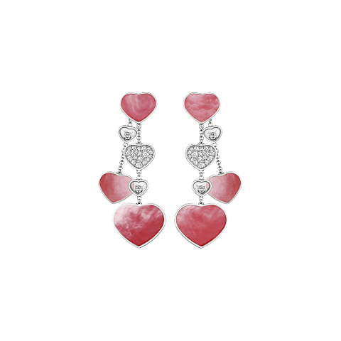 Enlarge {0}Chopard - Earrings Happy Hearts 83A482-1906   front view