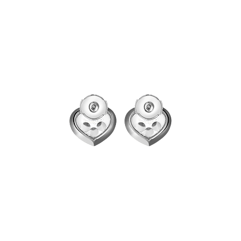 放大Chopard - 钻石 耳环 Happy Diamonds Icons 83A611-1201    背面视图