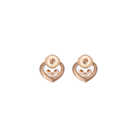 放大Chopard - 钻石 耳环 Happy Diamonds Icons 83A611-5001    背面视图