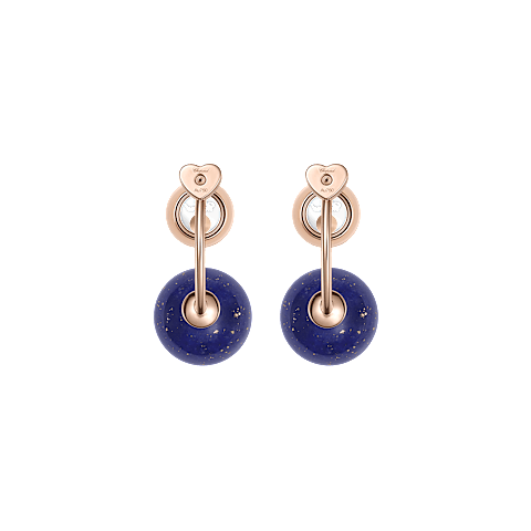 放大 {0}Chopard - 钻石 耳环 Happy Diamonds Planet 83A619-5501    背面视图