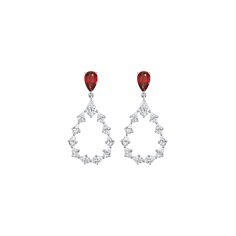 EnlargeChopard - Diamond Earclips L'Heure Du Diamant Drop 84A063-1301   front view