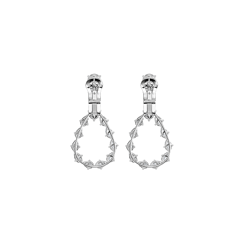 IngrandisciChopard - Orecchini a clip Diamanti L'Heure Du Diamant Drop 84A063-1401    Vista posteriore