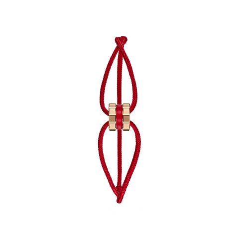 Agrandir {0}Chopard - Bracelet Ice Cube Red HyCeram&reg; Bracelet 857005-9001      Vue lat&eacute;rale