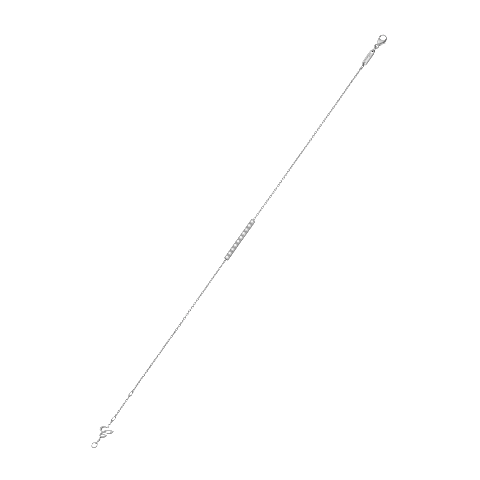 Enlarge {0}Chopard - Diamond Bracelet Ice Cube 857702-1003   flat and open back view