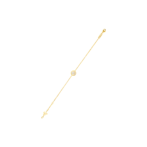 Vergr&ouml;&szlig;ern {0}Chopard - Diamant Armband Happy Diamonds Icons 85A017-0001      Seitenansicht