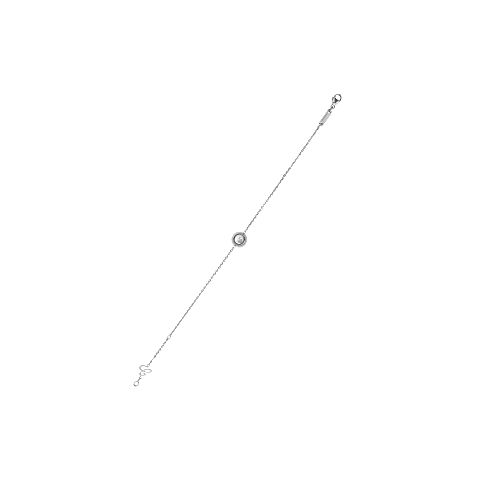 Vergr&ouml;&szlig;ern {0}Chopard - Diamant Armband Happy Diamonds Icons 85A017-1001   R&uuml;ckansicht flach ge&ouml;ffnet
