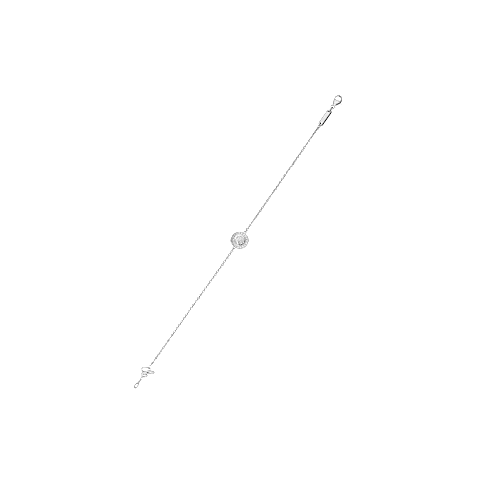 Enlarge {0}Chopard - Diamond Bracelet Happy Diamonds Icons 85A017-1201      side view