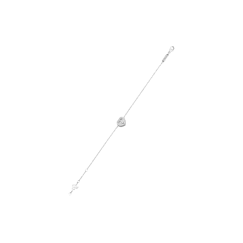 Agrandir {0}Chopard - Bracelet Diamant Happy Diamonds Icons 85A054-1201      Vue lat&eacute;rale
