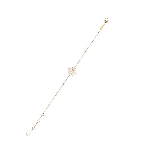 Enlarge {0}Chopard - Diamond Bracelet Happy Hearts Wings 85A083-5031      side view