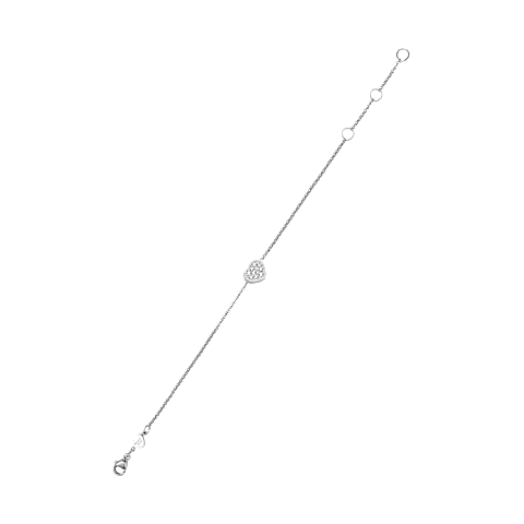 Ingrandisci {0}Chopard - Bracciale Diamanti My Happy Hearts 85A086-1091      Vista laterale