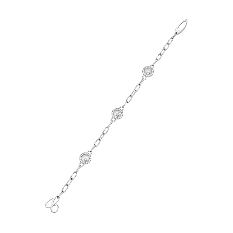 Vergr&ouml;&szlig;ernChopard - Diamant Armband Happy Diamonds Icons 85A117-1221      Seitenansicht