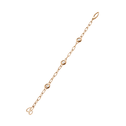 EnlargeChopard - Diamond Bracelet Happy Diamonds Icons 85A117-5010      side view