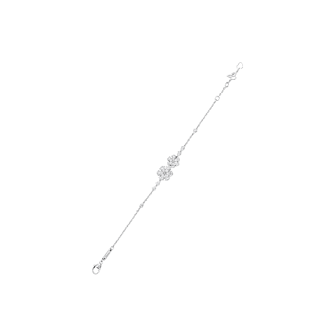 放大 {0}Chopard Diamond 手链 L'Heure du Diamant 85A165-1001 front view