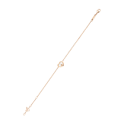Ampliar Chopard - Pulsera Diamantes Happy Diamonds Icons 85A192-5001   Vista trasera plana abierta
