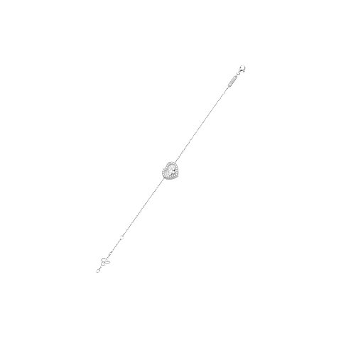 Enlarge {0}Chopard - Diamond Bracelet Happy Diamonds Icons 85A611-1201      side view