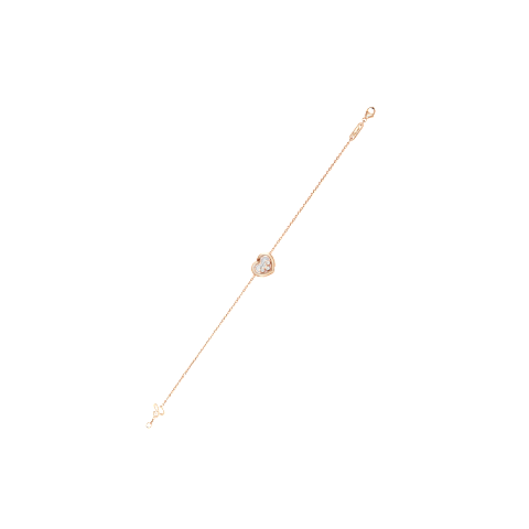 Ampliar {0}Chopard - Pulsera Diamantes Happy Diamonds Icons 85A611-5001      Vista lateral