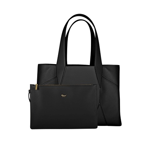 Ingrandisci {0}Chopard Diamond Pelle di vitello martellata Borsa da donna -  veduta di 3/4