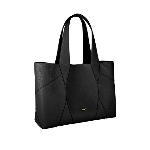 Ingrandisci {0}Chopard Diamond Pelle di vitello martellata Borsa da donna -   veduta interna