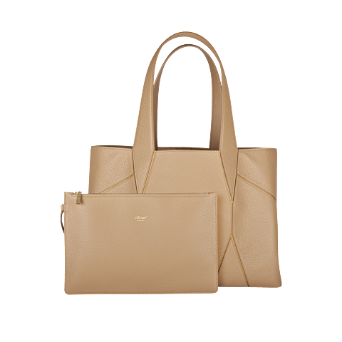 Enlarge {0}Chopard Diamond Grained Calfskin Bag for women -  3/4 view