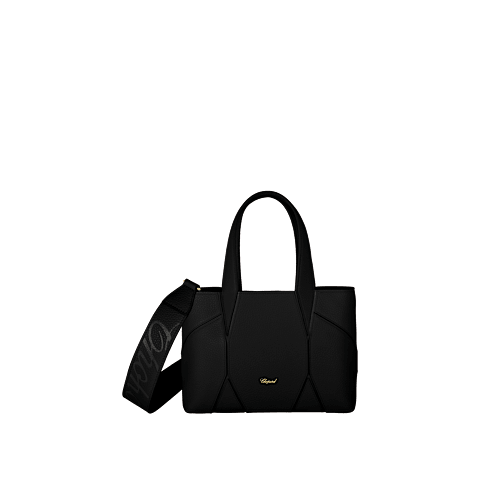 Enlarge {0}Chopard Diamond Grained Calfskin Bag for women -  3/4 view