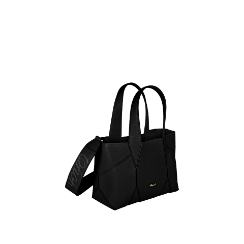 Enlarge {0}Chopard Diamond Grained Calfskin Bag for women -   inside view