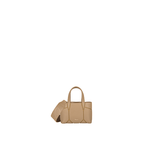 Vergr&ouml;&szlig;ern {0}Chopard Diamond Genarbtes Kalbsleder Damentasche -  3/4-Ansicht