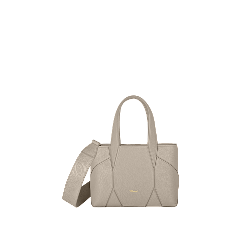 Enlarge {0}Chopard Diamond Grained Calfskin Bag for women -  3/4 view