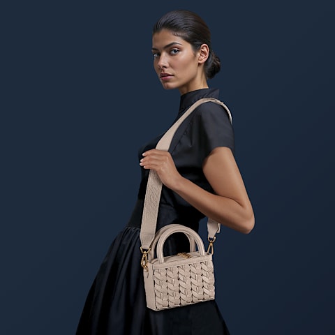 EnlargeHappy Hearts Micro Tote Bag